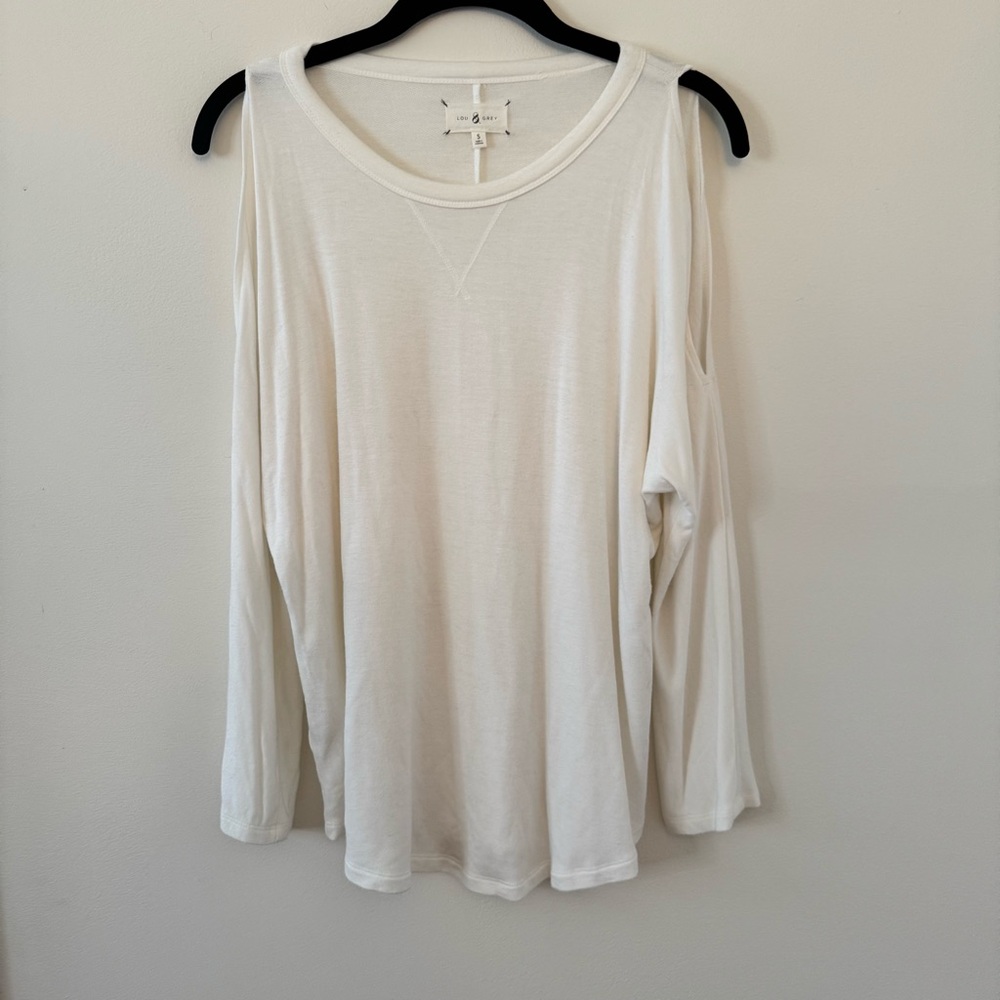 LOFT Cold Shoulder Top